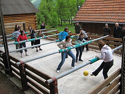 Ljudski stolni nogomet - Rizvan City